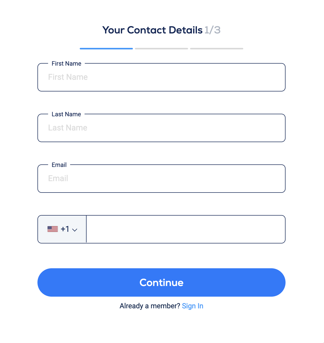 Registration Procedure